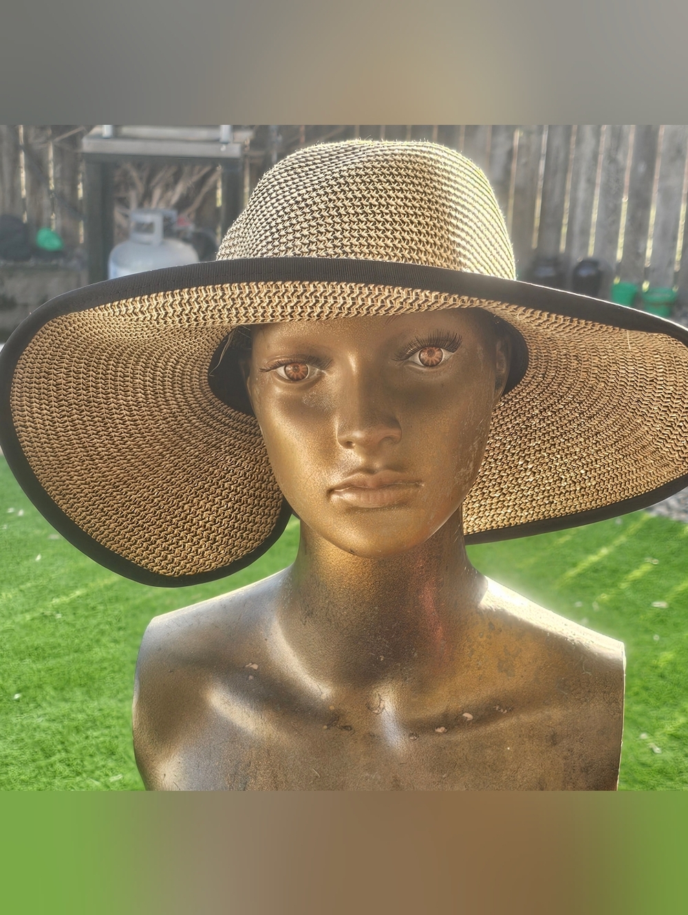 David and Young Paper Straw Sun Hat